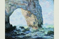 la falaise à Dieppe 1882