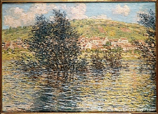 Seine à Vétheuil soleil après le pluie 1879