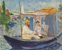 Monet en son atelier