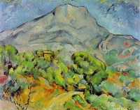 Cézanne Paul montagne ste Victoire