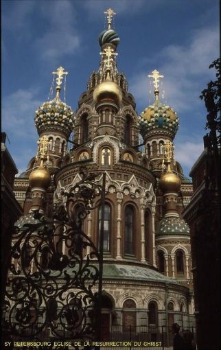 st Petersbourg église de la Résurrection