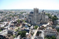 11 Bourges la cathédrale vue aérienne18