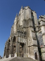 10 Chartres la cathédrale vue gle portail sud
