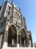10 Chartres la cathédrale vue portail sud