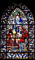 10 Chartres la cathédrale vitrail stFulbert