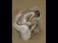 Renoir PA femme nue assise