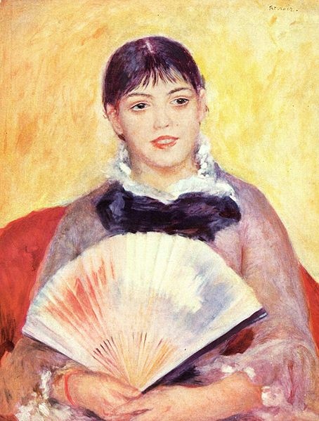 Renoir PA femme à l'éventail
