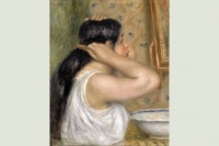 Renoir-la toilette