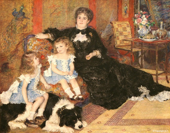Renoir PA madame Charpentier & ses enfants