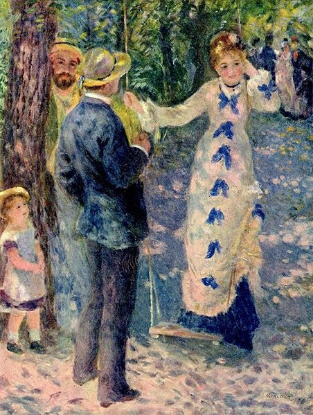 Renoir PA sur la balançoire