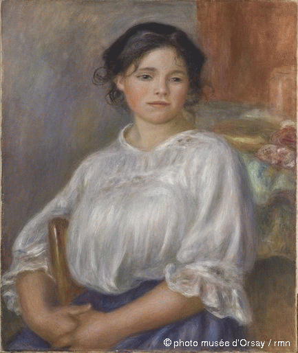 Renoir PA jeune fille assise