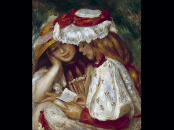 Renoir PA jeunes filles lisant