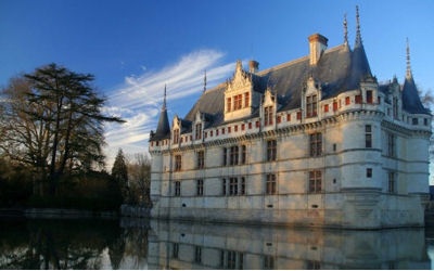 le château d'azay-le-Rideau (sur l'Indre)