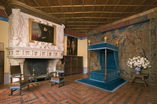 château de Chenonceau (chambre de Diane de Poitiers)