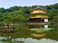 Japon temple Kinkakuji pavillon d'Or