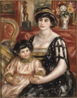 Renoir PA  madame Josse Bernheim Jeune & son fils Henry