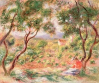 Renoir PA les vignes à Cagnes