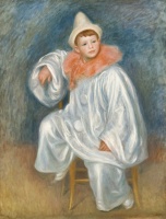 Renoir PA Pierrot blanc