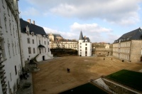 château des Ducs de Bretagne cour intérieure