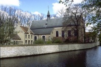Bruges église du Béguinage (femmes dévouées à Dieu)