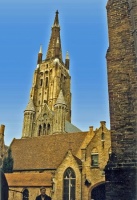 Bruges clocher St Salvador