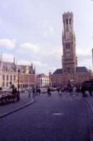 Bruges place du Beffroi