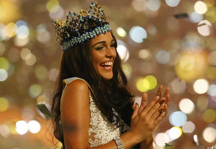 Miss Gibraltar  kaiane Aldorino miss monde 2009