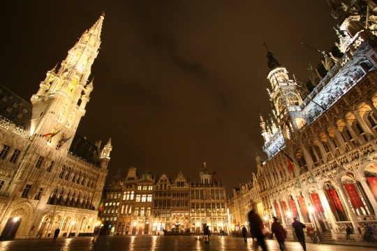 nuit grand Place