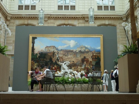 Hall d'entrée du musée des beaux arts