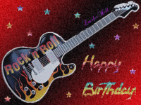 joyeux anniversaire guitare