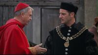 cardinal Wolsey et Thomas More (sam Neill et jeremy Northam , les Tudors)