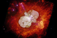 Eta Carinae et la nébuleuse de l'Homoncule