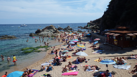 plage lloret de mar Espagne
