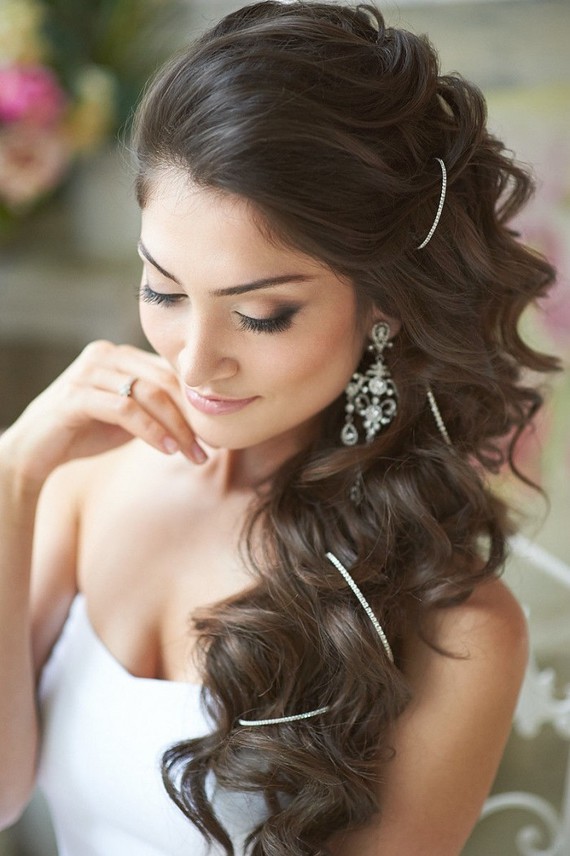 Coiffure Mariee Cheveux Detaches 4 Fourre Tout Mariage Ebenes