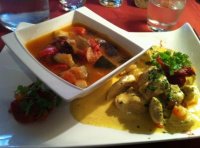 Poulet au curry & Ratatouille ♥