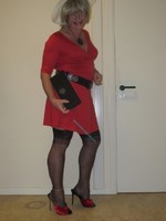 robe rouge 3 suisses collection 12