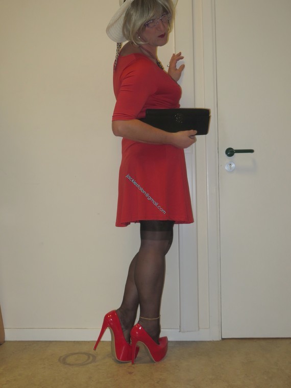 robe rouge 3 suisses collection 53