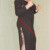 Longue robe noir top dentelle 1
