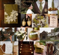 olive-green-brown-cream-vintage-wedding-inspiration-board1