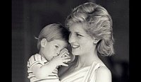 Lady-Diana & son petit prince Harry