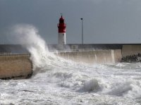 Tempête en Bretagne