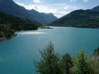 Le lac artificiel de Serre-Ponçon