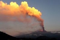 Eruption de l'Etna en Sicile