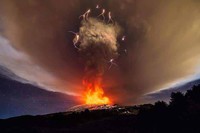 Eruption de l'Etna en Sicile