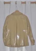 jacket vinyl de dos avec pli creux