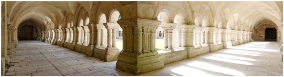 Abbaye de Fontenay  - le cloitre