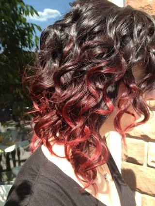 Ombre Hair Rouge Coiffure Et Coloration Forum Beaute