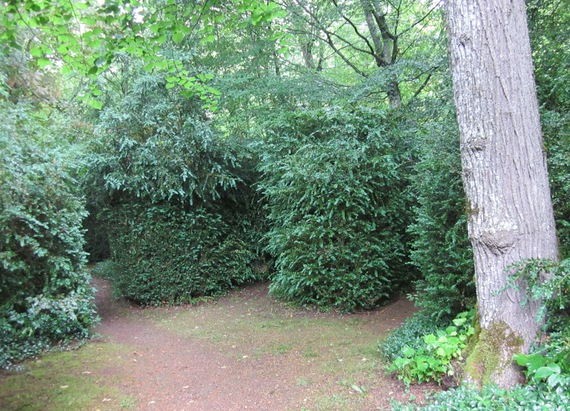 parc de George Sand, le labyrinthe