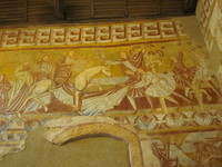 église de Vic  fresque rameaux