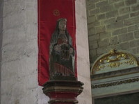 la Chaise Dieu abbatiale Vierge en majesté
